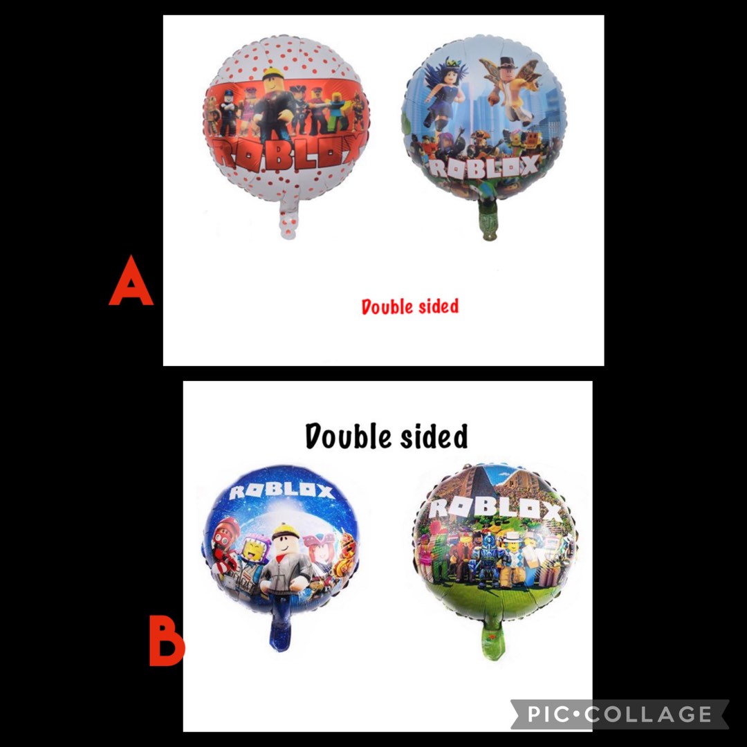 Roblox party supplies party balloons / party deco, Hobbies & Toys