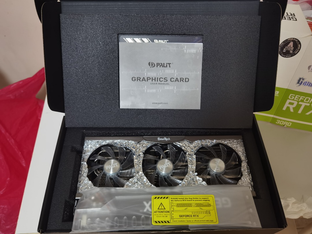 RTX 3080 GAMEROCK 10G, Computers & Tech, Parts & Accessories, Computer ...