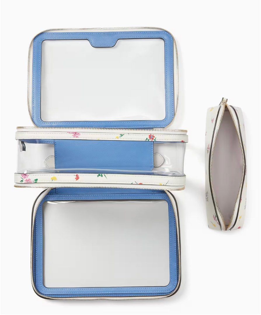 Kate spade clearance cosmetic bag sale