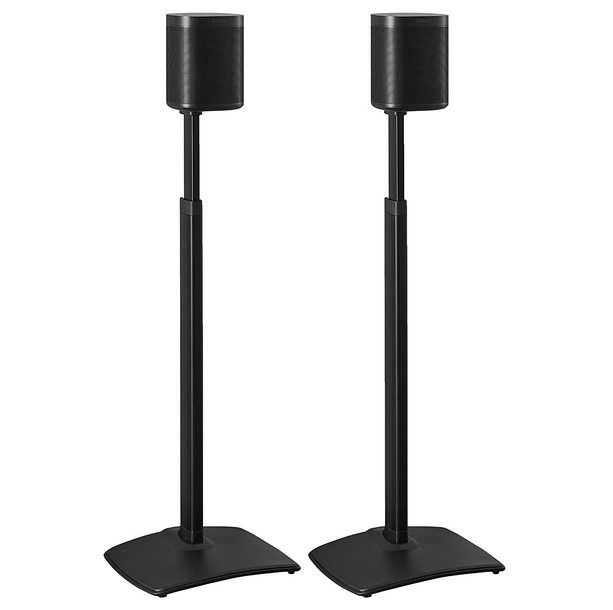 SANUS Adjustable Height Wireless Speaker Stands Designed for Sonos