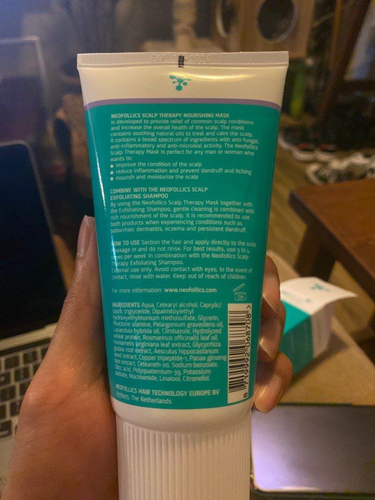 Scalp therapy nourishing mask (For eczema & psoriasis and dandruff prone scalp, Beauty