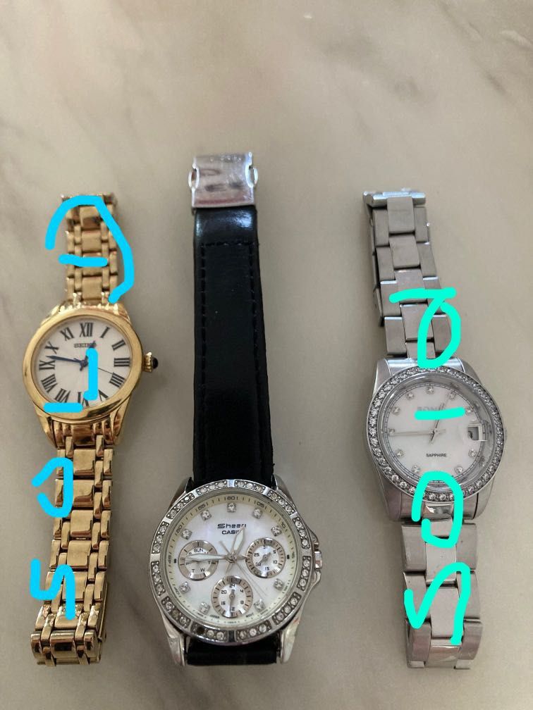Seiko Sheen Bonia watches for sale Women s Fashion Watches