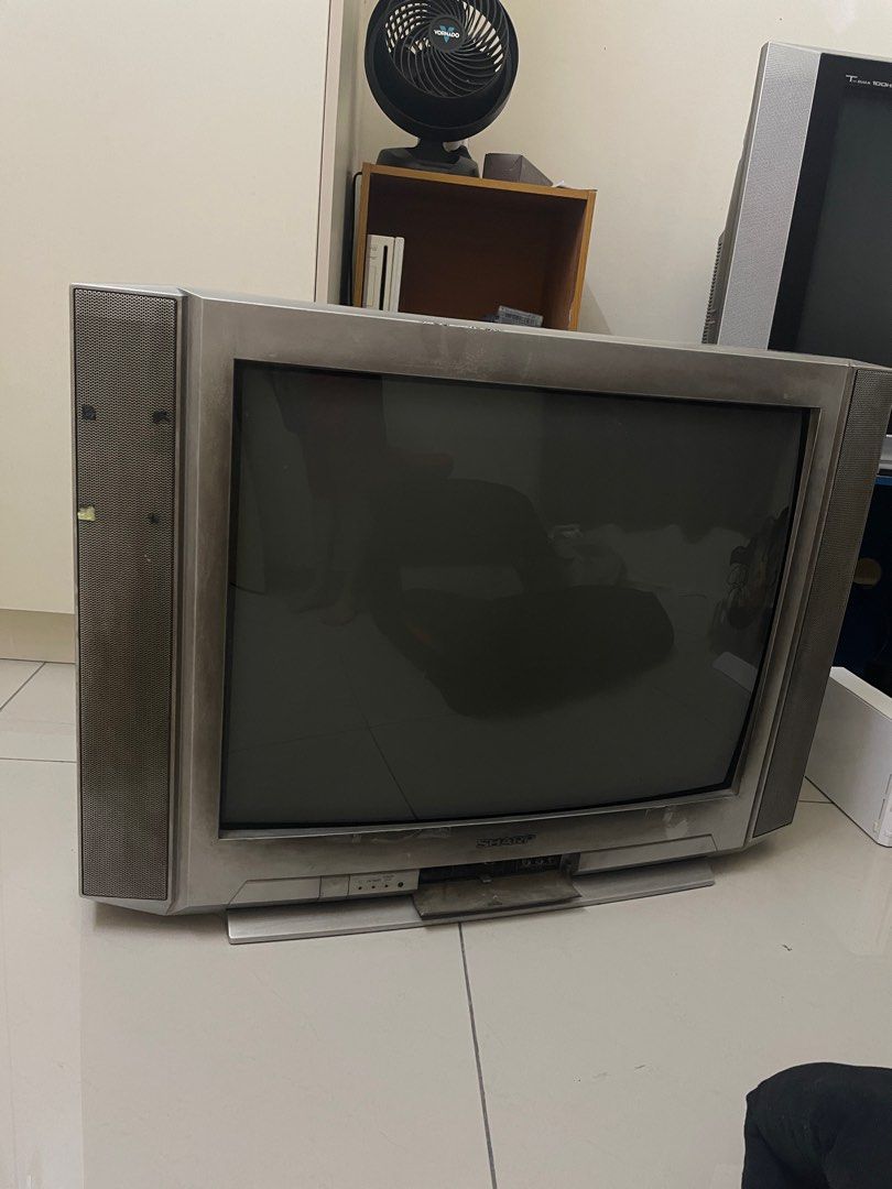 SHARP CRT TV 29, retro gaming CRT, TV & Home Appliances, TV