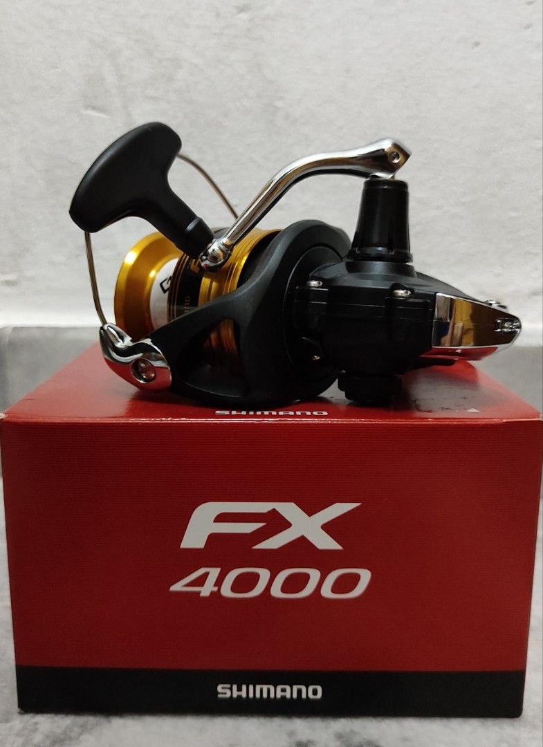 Shimano FX 4000 Spinning Fishing Reel, Sports Equipment, Fishing on  Carousell