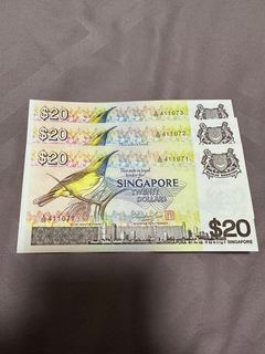 Singapore Bird Series $20