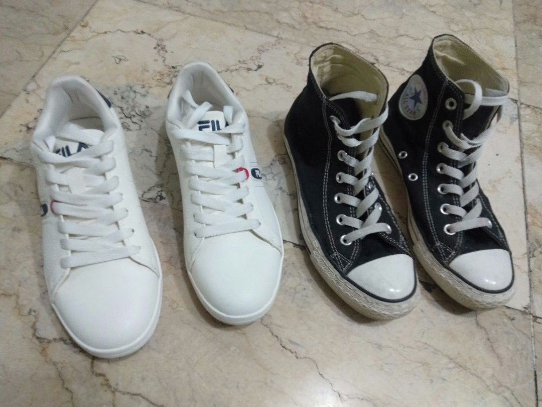 Fila shoes 2025 converse