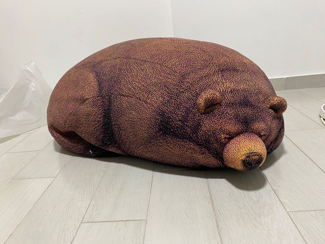 Sleepy Grizzly Bear Bean Bag, Furniture & Home Living, Furniture, Other