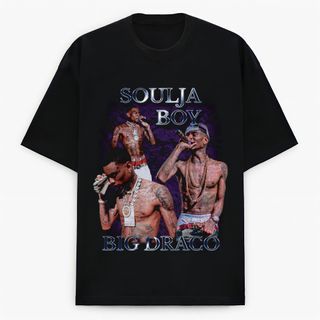 Soulja Boy hip hop rapper retro vintage rap tee streetwear bootleg graphic tee t-shirt
