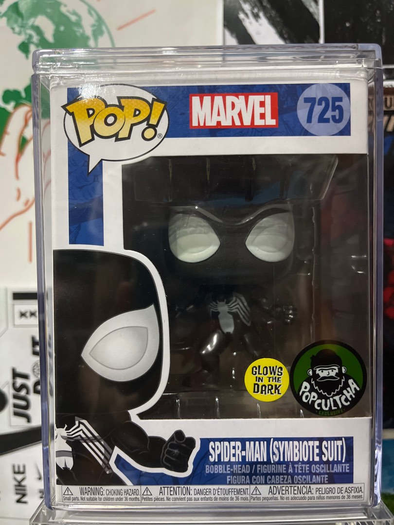 Spider-man symbiote suit funko pop (RARE), Hobbies & Toys, Toys & Games ...