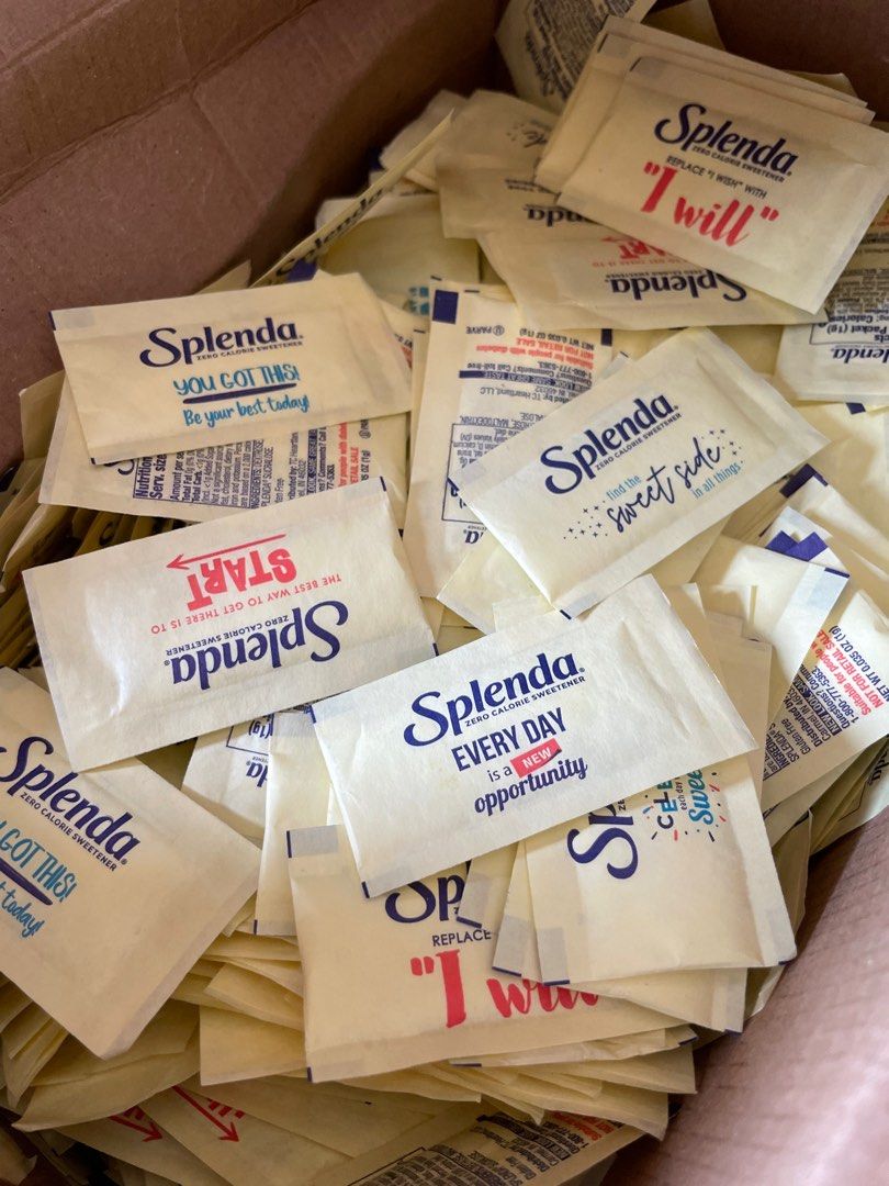 Splenda 50pcs packets zero calorie sweetener (Category: Spice & Seasoning) located in Quezon City. Submitted by lovingsh0pping (Listing ID 1223638647, Image 2). Description: 50pcs for 95pesos Exp june 2025 .