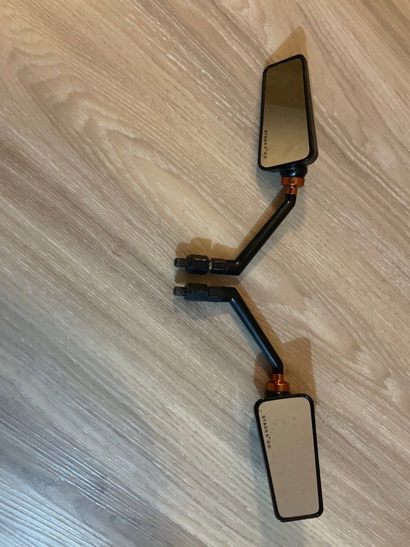 Stage 6 side mirrors, Motorcycles, Motorcycle Accessories on Carousell