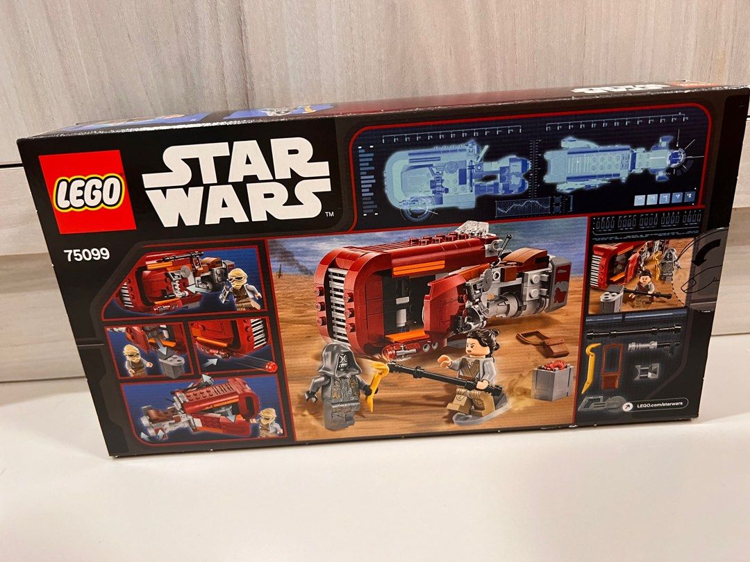 Lego star wars rey's speeder 75099 outlet