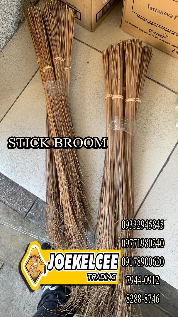 Stick Broom, Furniture & Home Living, Outdoor Furniture on Carousell
