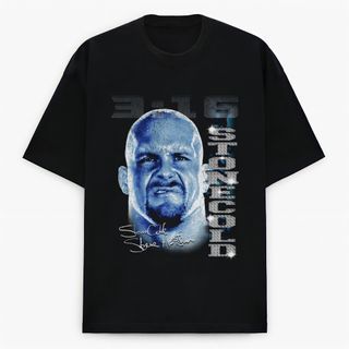 Stone Cold Steve Austin WWE retro vintage rap tee streetwear bootleg graphic tee t-shirt