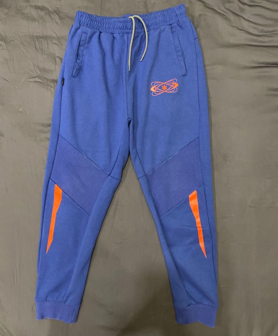 Blue and orange sweatpants store