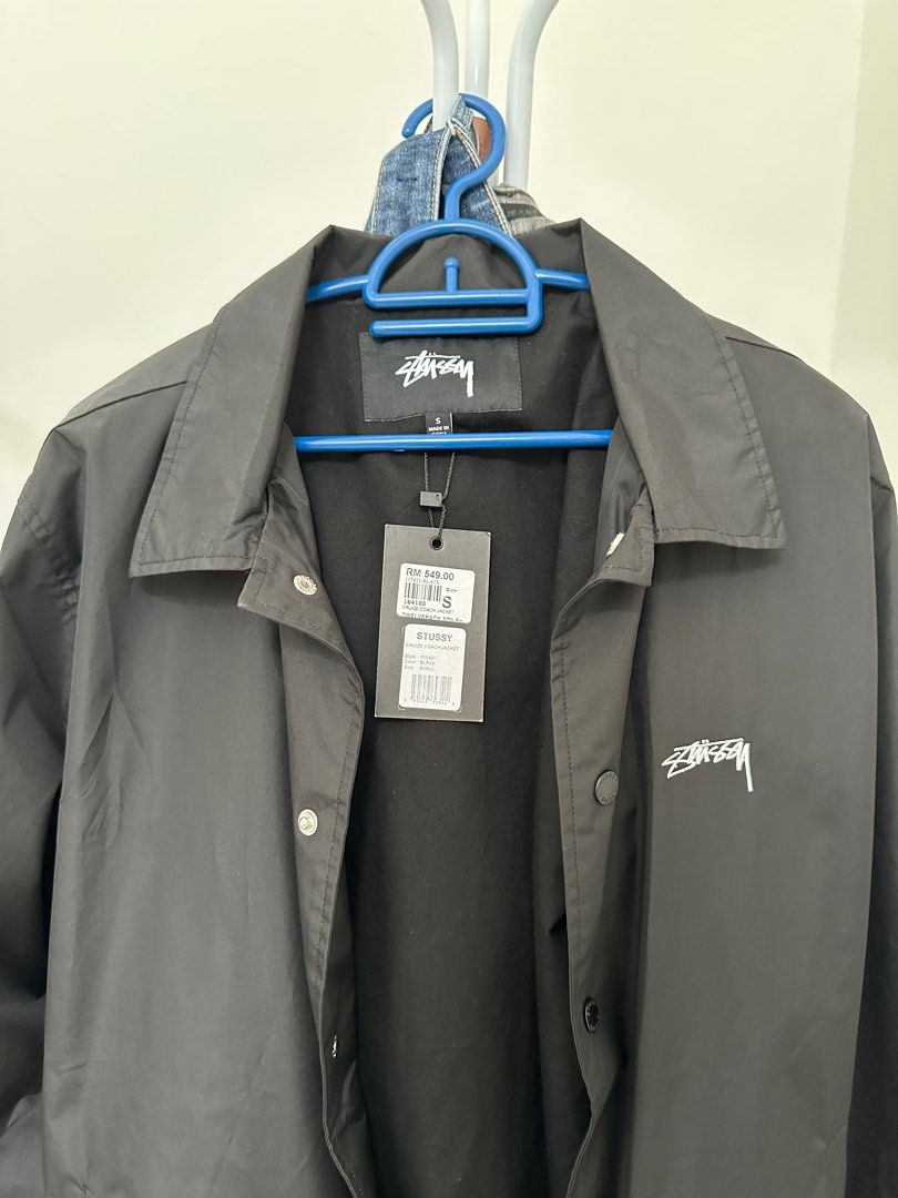 Coach hot sale jacket stussy