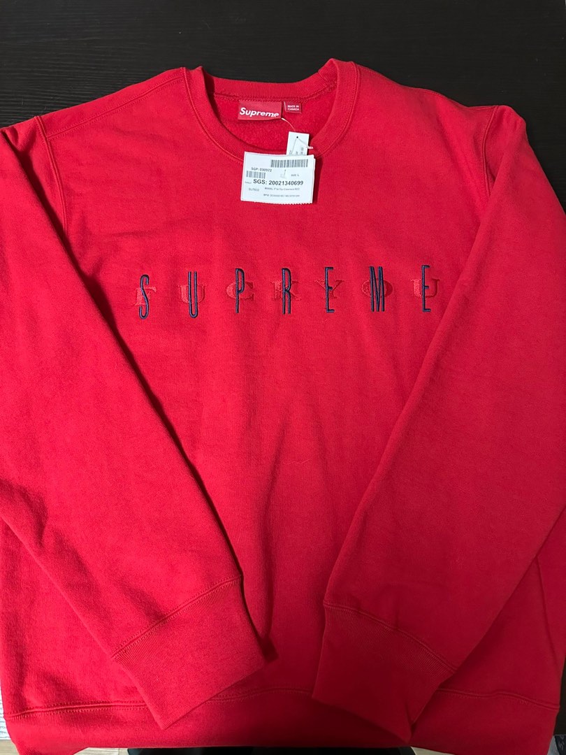 Supreme Fxxk You Crewneck Red, 名牌, 服裝- Carousell