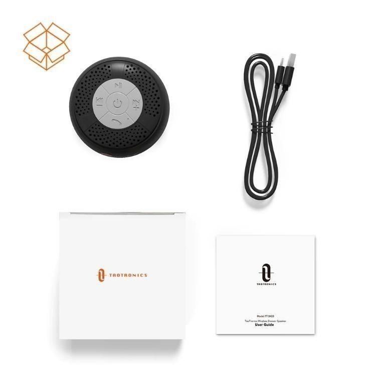 Taotronics TT SK03 Bluetooth Shower Speaker Water Resistant