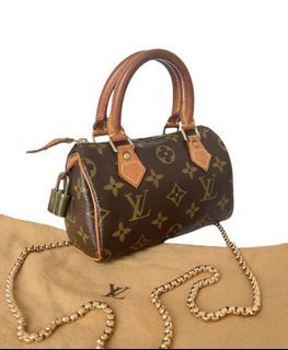 Tas Louis Vuitton LV Mini Speedy Monogram Authentic