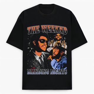 The Weeknd retro vintage rap tee streetwear bootleg graphic tee t-shirt