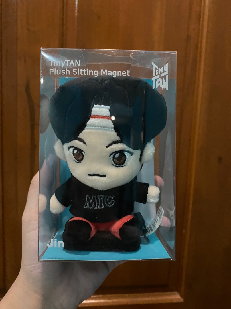 TinyTAN Jin Plush Sitting on Carousell