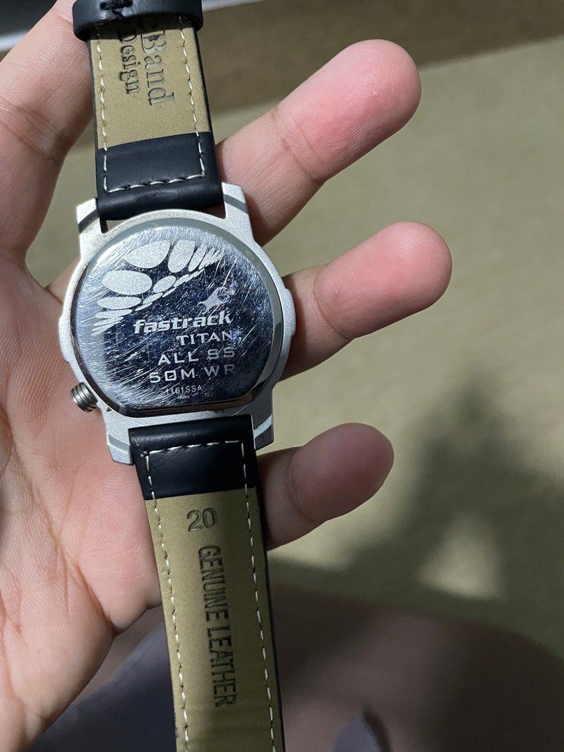 Fastrack titan all outlet ss 50m wr