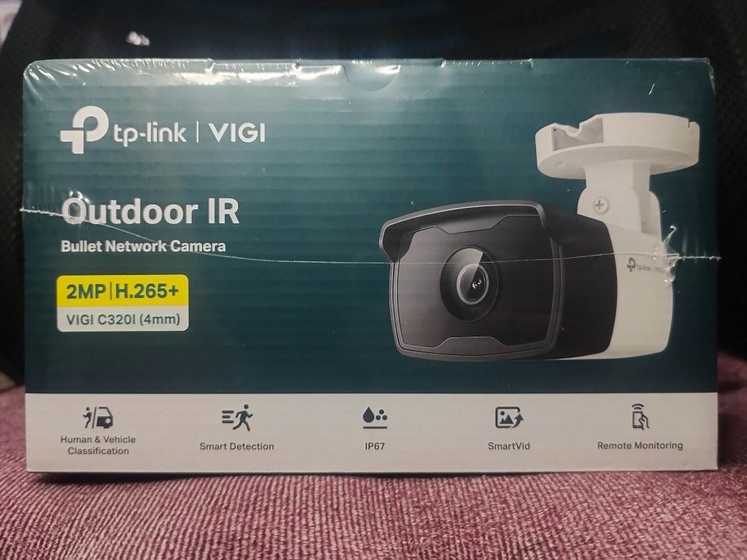 TP-Link VIGI C320I(4mm) 2MP Outdoor Bullet Network Camera (4mm ...