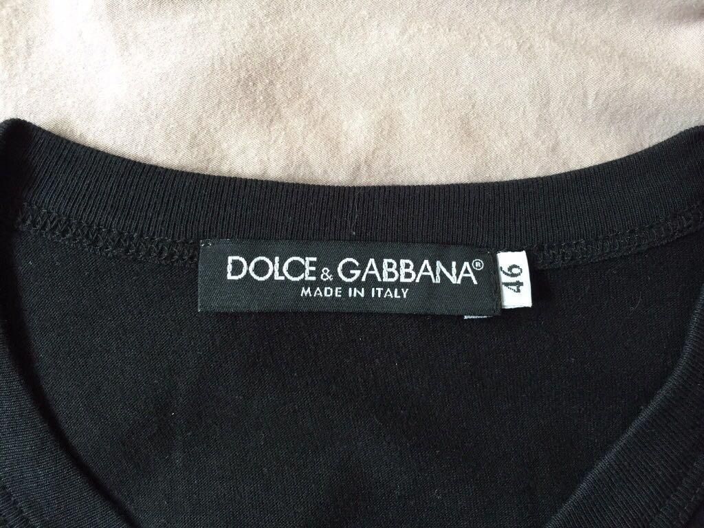T-shirt Dolce & Gabbana, size 46, new, Men's Fashion, Tops & Sets, Tshirts  & Polo Shirts on Carousell