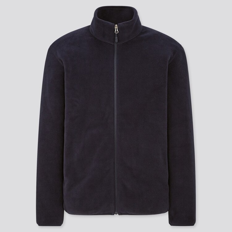 Mens fleece online jacket uniqlo