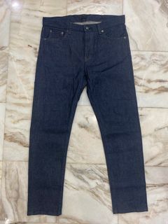 UNIQLO SELVEDGE SLIM STRAIGHT KAIHARA SAIZ 34 (UPR-03)