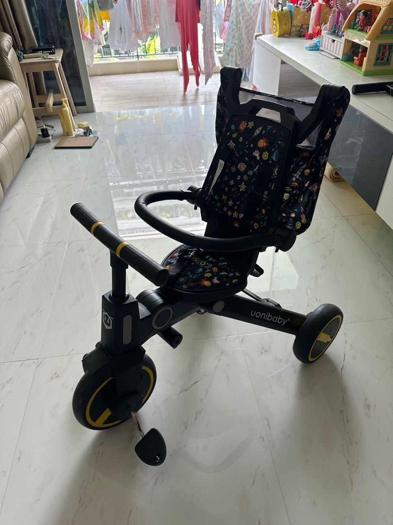 Uonibaby tricycle, Babies & Kids, Going Out, Strollers on Carousell