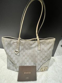 Used Authentic Gucci Tote Bag