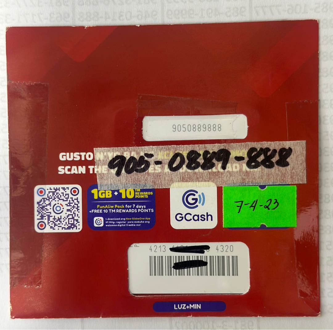 VANITY SIM (Category: Sim Cards) located in San Juan City. Submitted by marivicvictoriareyes (Listing ID 1223622111, Image 2). Description: VANITY SIM LUCKY NUMBER PERSONAL NUMBER BUSINESS NUMBER.
