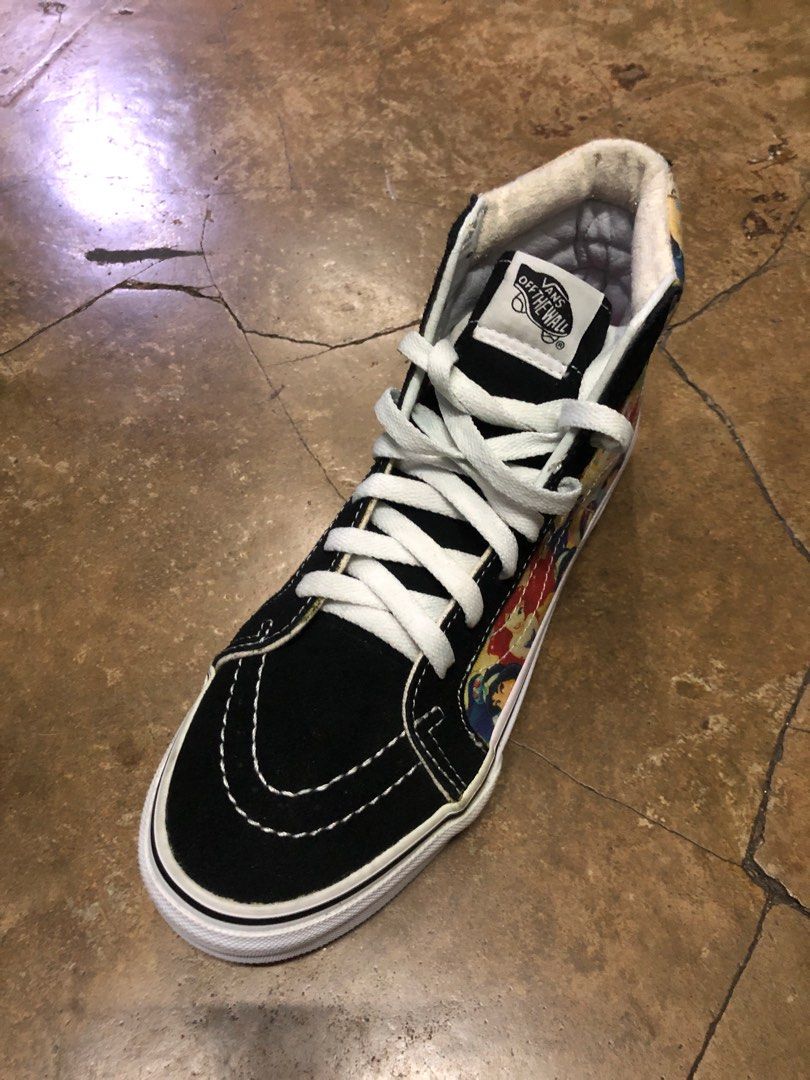 Vans x Disney Princess Sk8 Hi Slim Multi Princess Print Sneakers 23.5 cm