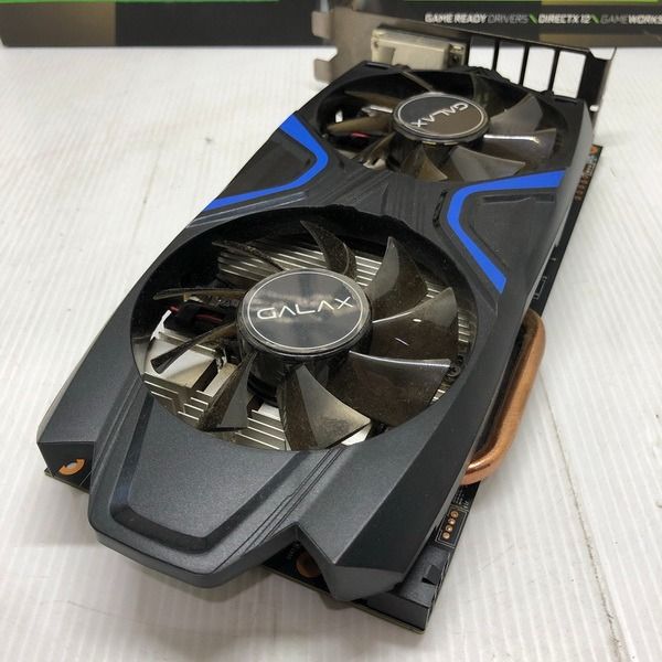 VGA GALAX NVIDIA GTX 1050Ti Extreme Overclock EVOC Mulus Lengkap