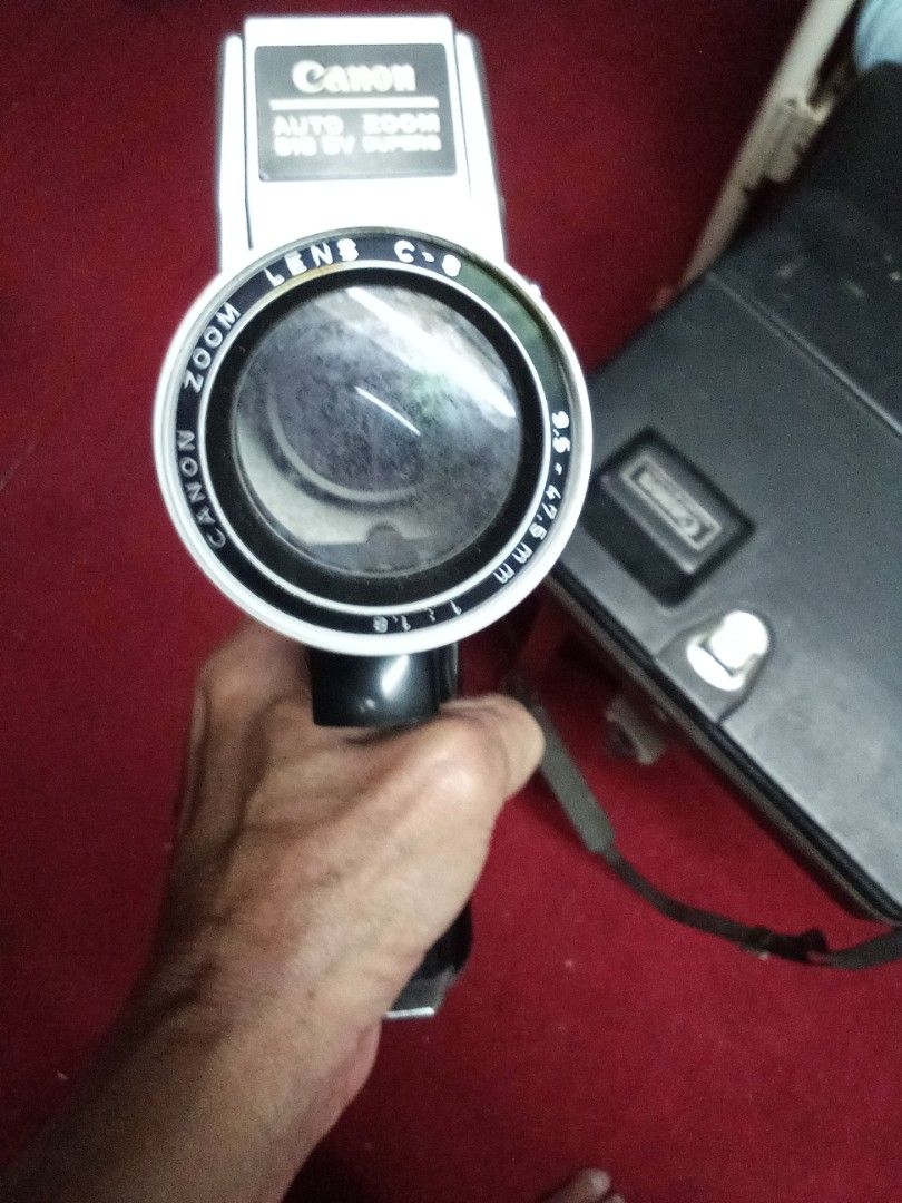Vintage canon movie camera on carousell