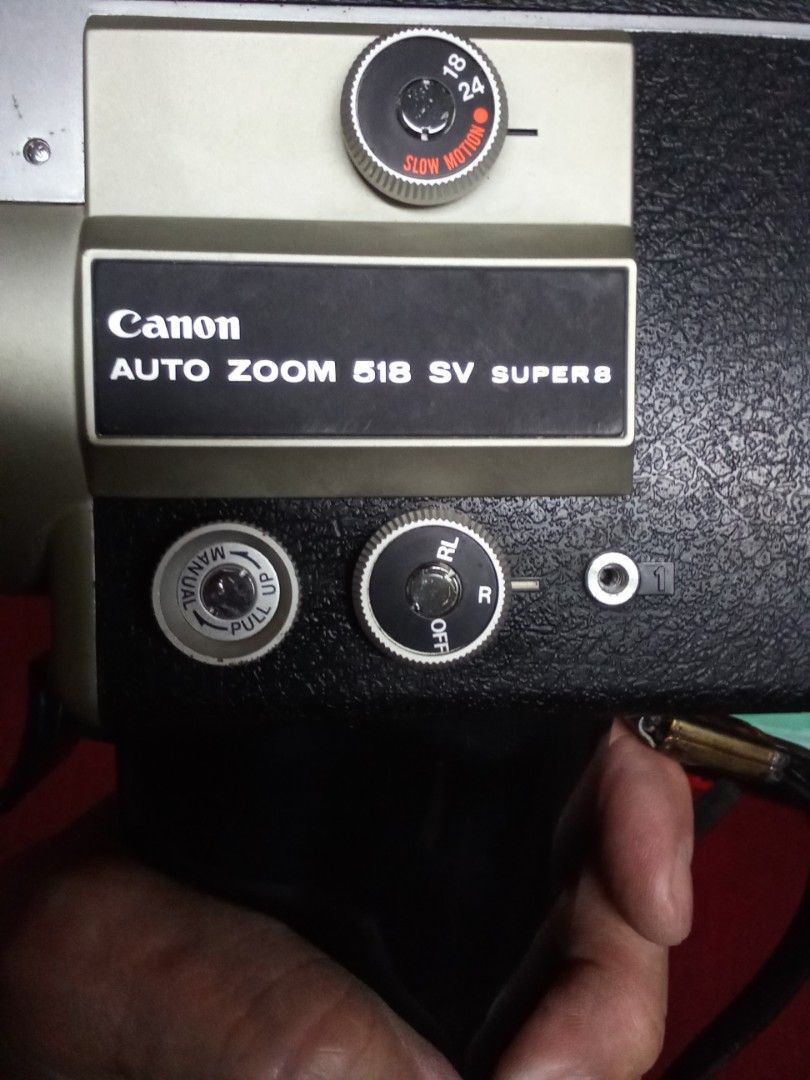 Vintage canon movie camera on carousell
