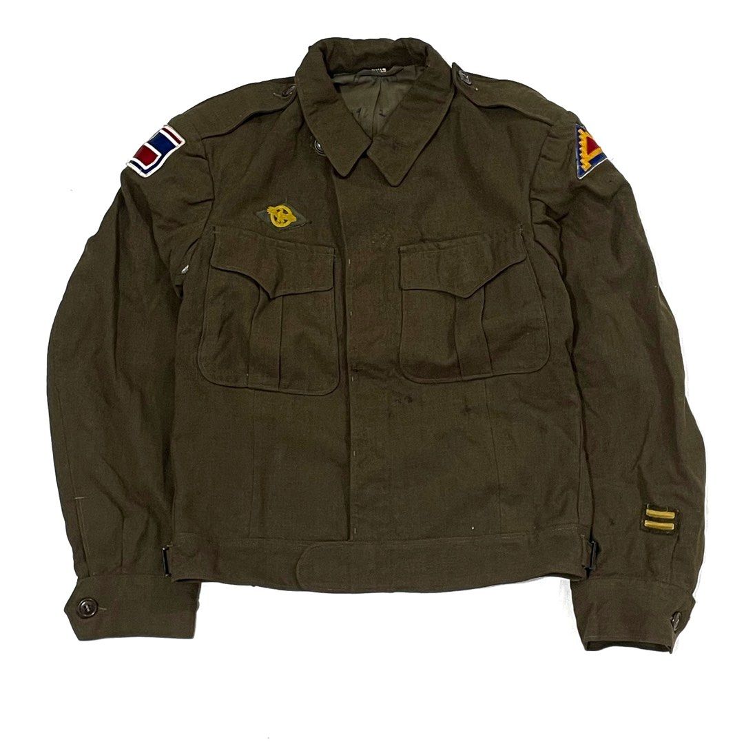Vintage Original US Army WWII IKE Jacket, Fesyen Pria, Pakaian