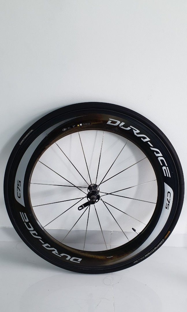 Wheelset Road Bike Dura Ace C75, Olah Raga, Sepeda di Carousell