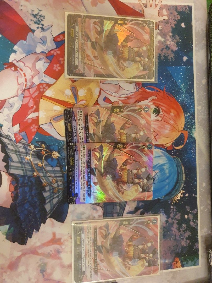WTS Cardfight Vanguard D-BT07 Falcate Performer RR/FR, Hobbies  Toys, Toys   Games on Carousell