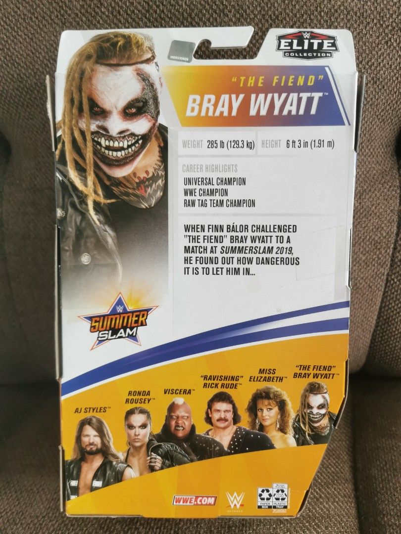 Wwe Elite 77 The Fiend Bray Wyatt, Hobbies & Toys, Toys & Games On Carousell