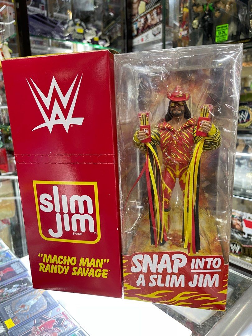 SLIM JIM Macho Man Randy Savage SDCC EXCLUSIVE Action Figures