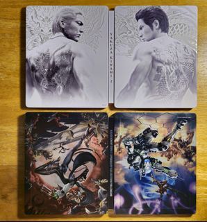 Yakuza Kiwami 2 and Bayonetta Steelbooks Bundle