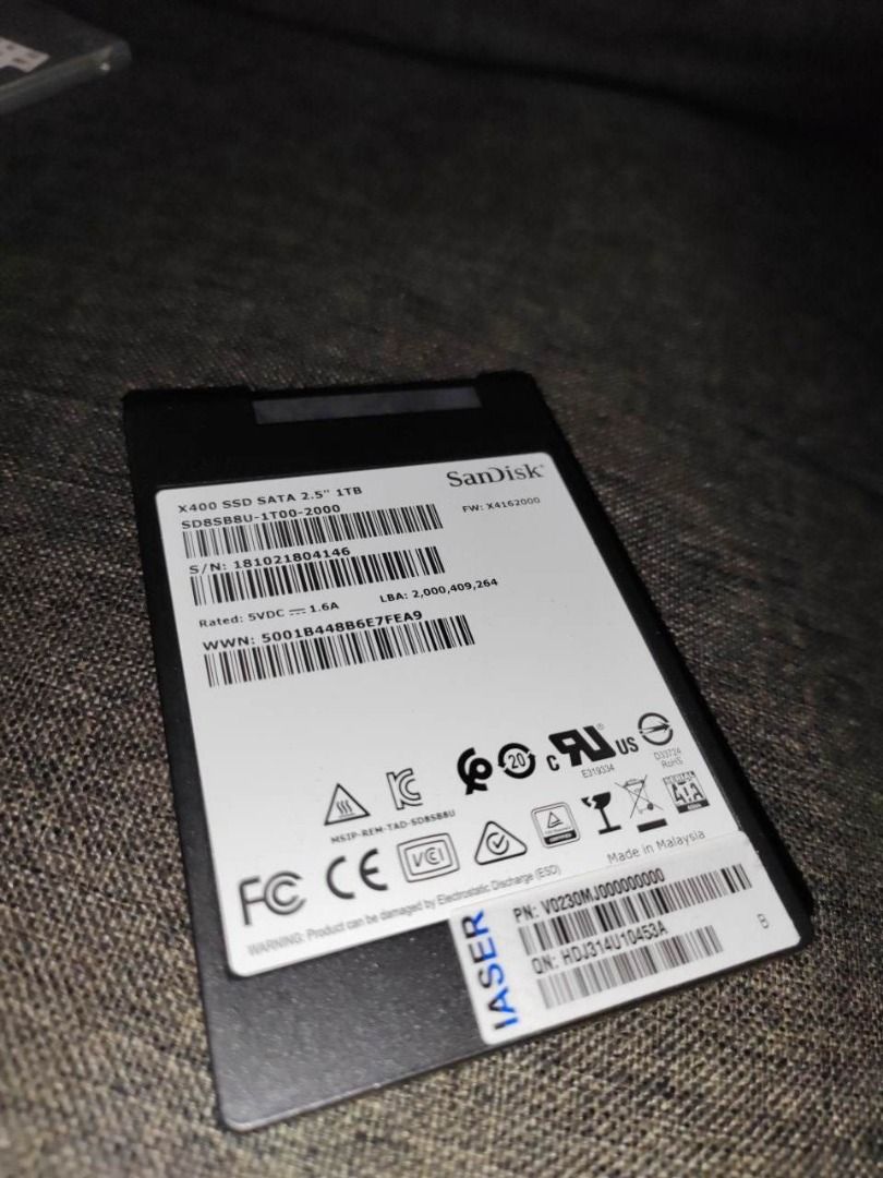 Sandisk x400 outlet 1tb