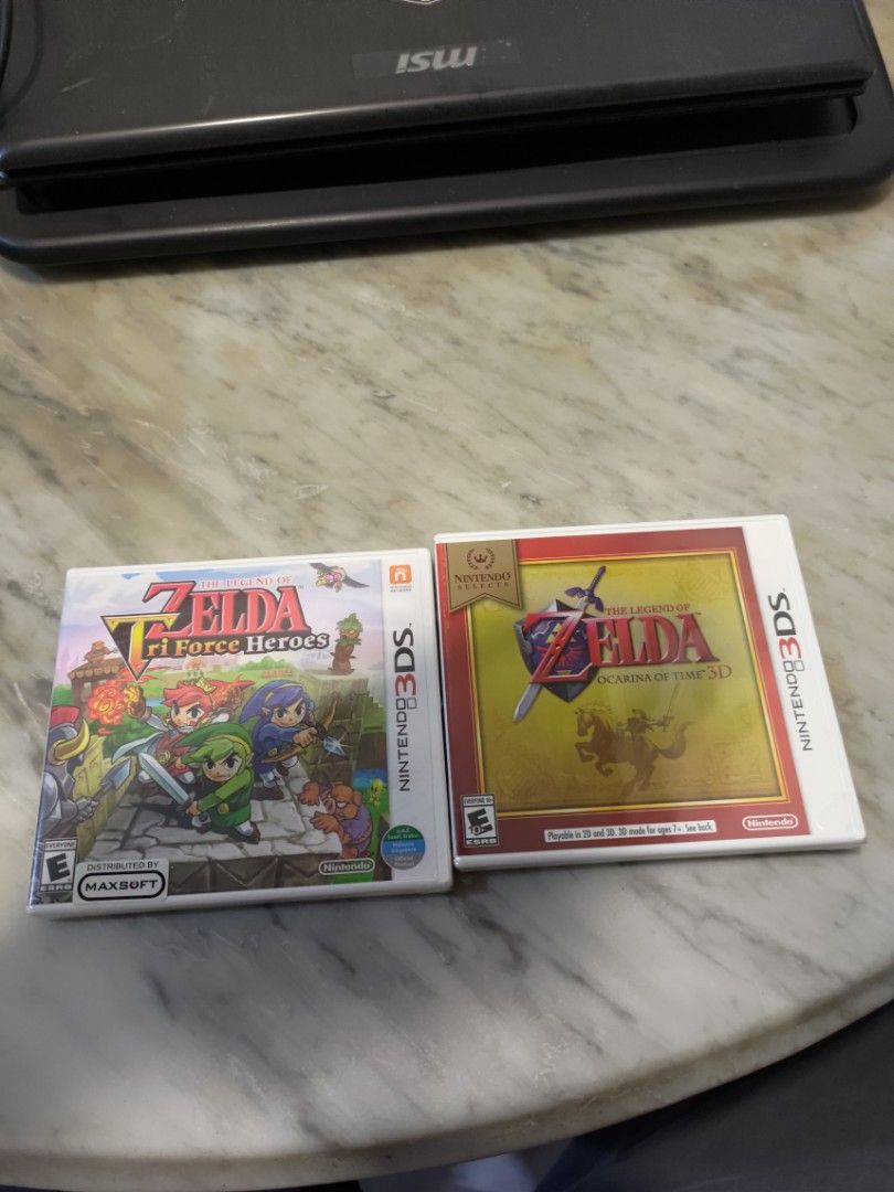 Zelda games on 3ds store
