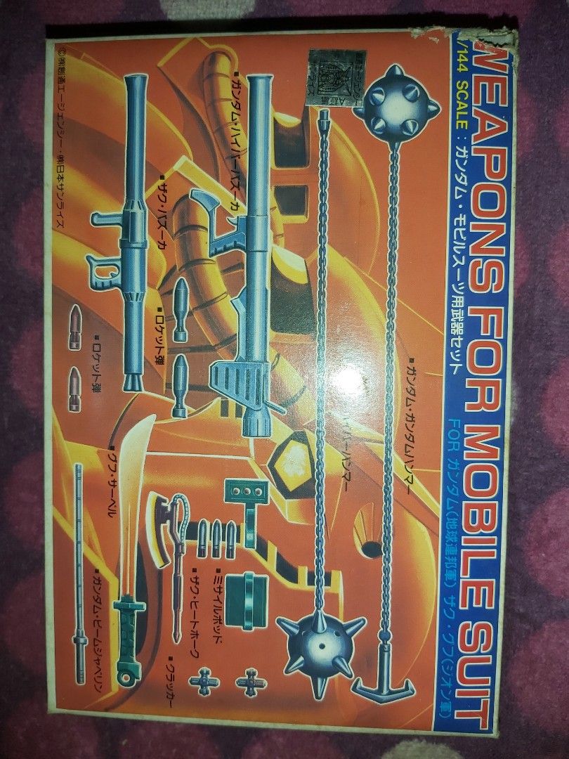 40年前初版1983/5.ON 絕版罕見稀有品全新Bandai Gunpla 機動戰士