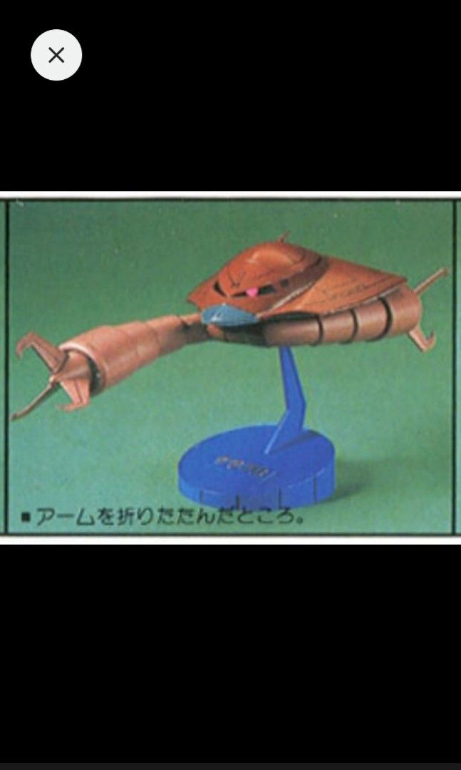 41年前公仔嘜1982/2 ON 絕版罕見稀有品全新Bandai Gunpla 機動戰士高達