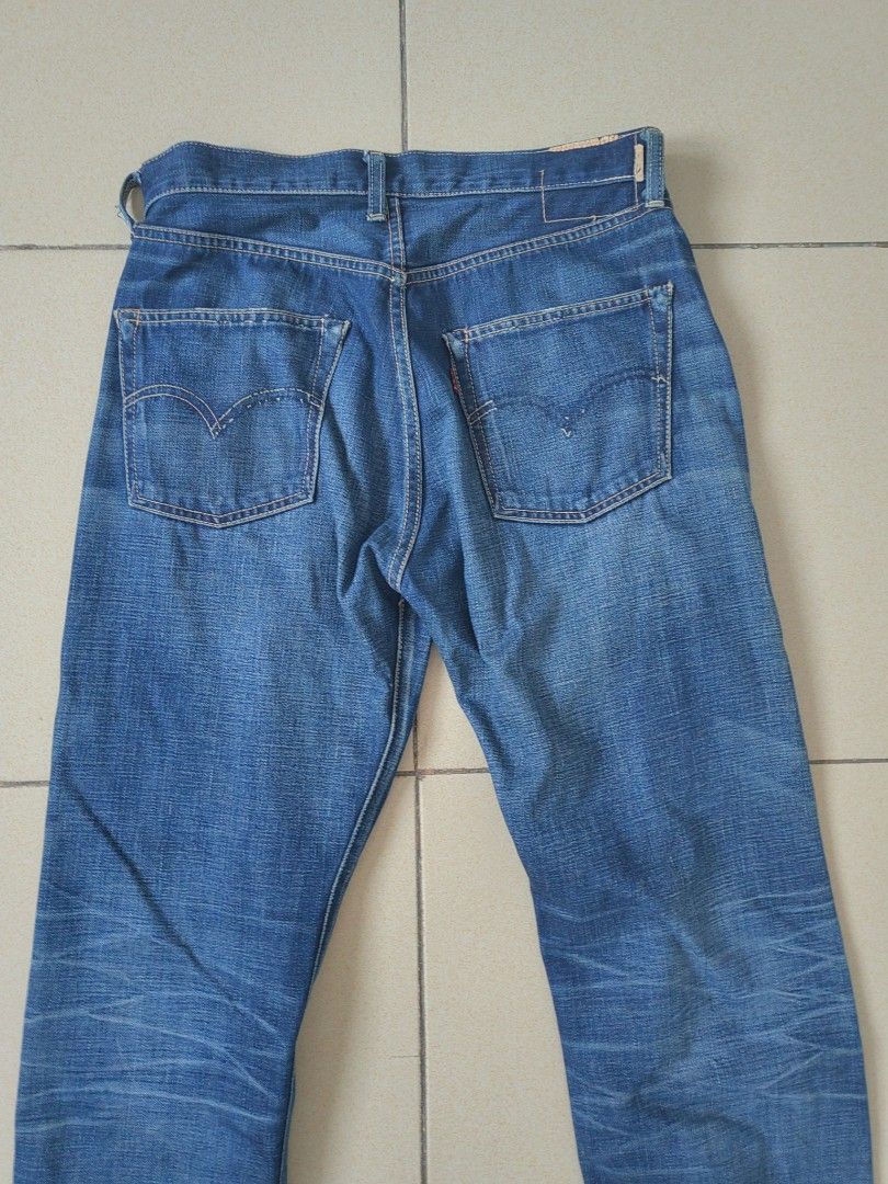 501 Selvedge Denim Japan repro, Men's Fashion, Bottoms, Jeans on Carousell