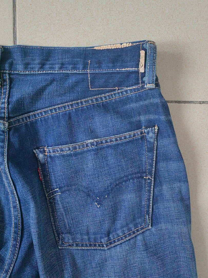 501 Selvedge Denim Japan repro, Men's Fashion, Bottoms, Jeans on Carousell