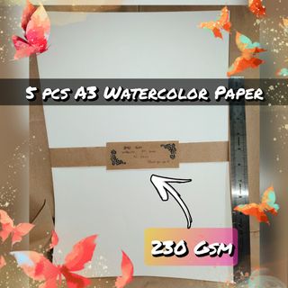 Fabriano 200 gsm 9x12 watercolor paper, Hobbies & Toys, Stationary &  Craft, Craft Supplies & Tools on Carousell